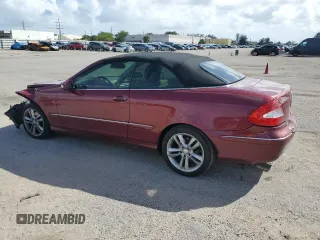 2008 Mercedes-Benz CLK 350 with VIN WDBTK56F68T089419, listed as a Copart auction lot 78423124 with 83,217 mi miles and Non Repairable. Bid and sale history available at DreamBid. Image 2.