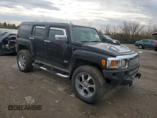2007 Hummer H3 SUV with VIN 5GTDN13E178229260, listed as a Copart auction lot 80541484 with 156,491 mi miles and Clean Title. Bid and sale history available at carsss.com. Image 4.
