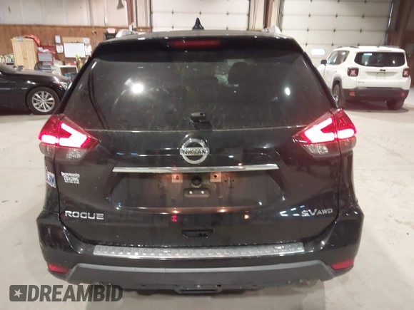 2018 Nissan Rogue SV with VIN KNMAT2MVXJP616150, listed as a IAAI auction lot 41325913 with 104,341 mi miles and . Bid and sale history available at DreamBid. Image 16.