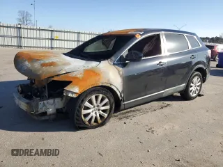 2010 Mazda CX-9 Sport with VIN JM3TB2MAXA0200110, listed as a Copart auction lot 44568375 with 0 mi miles and Salvage Title. Bid and sale history available at carsss.com. Image 1.