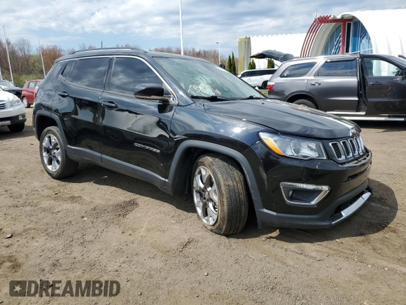 2021 Jeep Compass Limited с VIN 3C4NJDCB9MT513196, выставлен на аукционе Copart как лот 54253245 с пробегом 41 305 миль миль и Списание • Salvage title. История ставок и продаж доступна на DreamBid. Изображение 4.