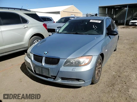 2007 BMW 3 Series 328xi with VIN WBAVC93587KX57667, listed as a Copart auction lot 45929745 with 129,137 mi miles and Salvage title. Bid and sale history available at DreamBid. Image 11.