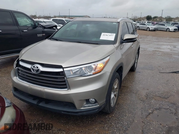 2015 Toyota Highlander Limited z VIN 5TDYKRFH9FS052053, wystawiony jako IAAI lot #41567437 z przebiegiem 42 464 mil mil oraz . Historia ofert i sprzedaży dostępna na DreamBid. Obrazek 2.