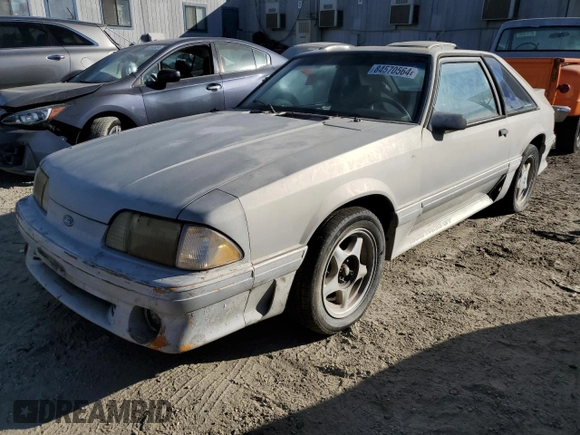 1988 Ford Mustang with VIN 1FABP41A7JF117002, listed as a Copart auction lot 84570564 with 63,626 mi miles and Clean title. Bid and sale history available at DreamBid. Image 1.