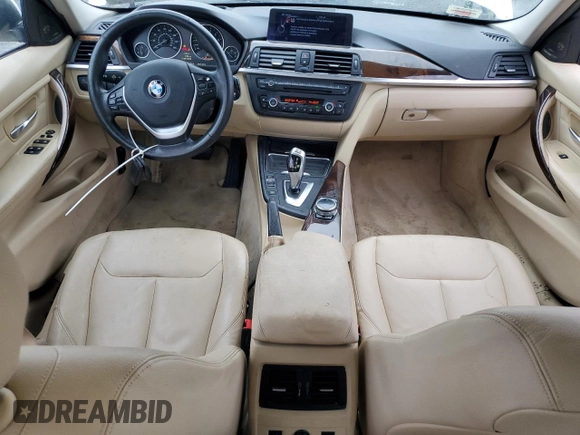 2014 BMW 3 Series 328i with VIN WBA3C1C50EK116423, listed as a Copart auction lot 61422515 with 166,006 mi miles and Salvage title. Bid and sale history available at DreamBid. Image 8.