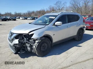 2017 Nissan Rogue S with VIN JN8AT2MV8HW020443, listed as a Copart auction lot 48401755 with 120,109 mi miles and Salvage Title. Bid and sale history available at carsss.com. Image 1.