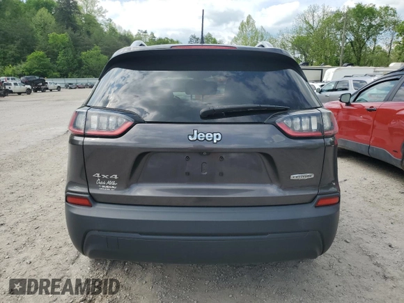 2019 Jeep Cherokee Altitude with VIN 1C4PJMLB0KD192192, listed as a Copart auction lot 55440485 with 132,164 mi miles and Salvage title. Bid and sale history available at DreamBid. Image 6.