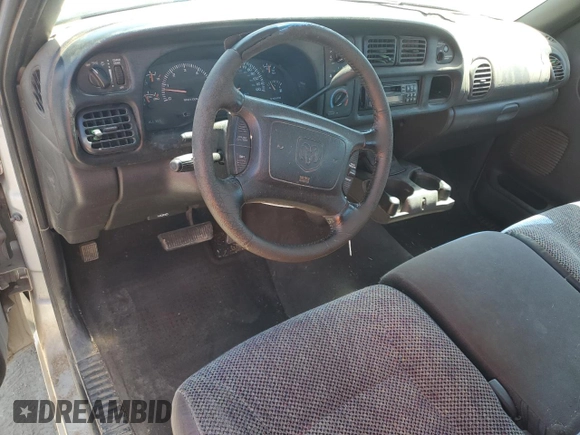 2001 Dodge 1500 with VIN 1B7HC16Y31S234670, listed as a Copart auction lot 54709185 with 166,385 mi miles and Salvage title. Bid and sale history available at DreamBid. Image 8.