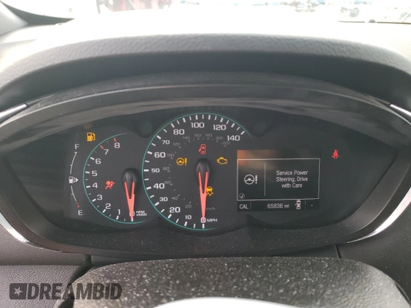 2019 Chevrolet Trax LS with VIN 3GNCJNSB2KL217682, listed as a Copart auction lot 48947305 with 65,836 mi miles and Salvage Title. Bid and sale history available at DreamBid. Image 9.