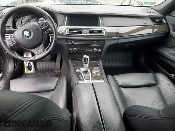 2015 BMW 7 Series 740Li xDrive with VIN WBAYF4C51FGS99169, listed as a Copart auction lot 37415003 with 82,826 mi miles. Bid and sale history available at carsss.com. Image 8.