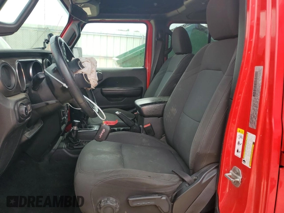 2018 Jeep Wrangler Unlimited Sport S z VIN 1C4HJXDG6JW165825, wystawiony jako Copart lot #59548785 z przebiegiem Nie podano mil oraz Nie do naprawy • Non repairable. Historia ofert i sprzedaży dostępna na DreamBid. Obrazek 7.