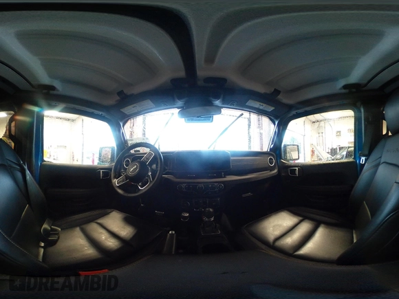 2024 Jeep Wrangler Sahara with VIN 1C4RJXP64RW170976, listed as a IAAI auction lot 41867996 with 4,406 mi miles and . Bid and sale history available at DreamBid. Image 18.