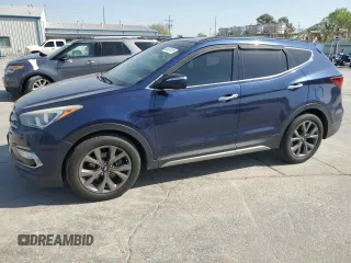 2018 Hyundai Santa Fe Ultimate with VIN 5XYZWDLA8JG509542, listed as a Copart auction lot 52637415 with 142,783 mi miles and Clean title. Bid and sale history available at DreamBid. Image 1.