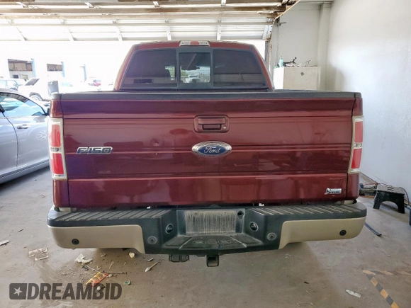 2010 Ford F-150 XL with VIN 1FTFW1EV2AFD29946, listed as a Copart auction lot 62202915 with 207,380 mi miles and Salvage title. Bid and sale history available at DreamBid. Image 6.