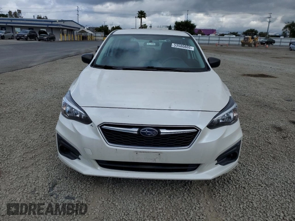 2017 Subaru Impreza с VIN 4S3GTAA6XH3751311, выставлен на аукционе Copart как лот 53580805 с пробегом 78 902 миль миль и Списание • Salvage title. История ставок и продаж доступна на DreamBid. Изображение 5.