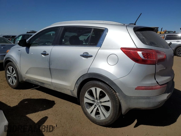 2012 Kia Sportage EX with VIN KNDPCCA29C7340864, listed as a Copart auction lot 50633525 with 57,853 mi miles and Clean title. Bid and sale history available at DreamBid. Image 2.
