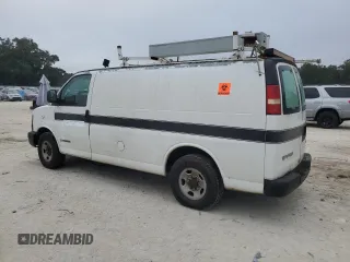 2003 GMC Savana Cargo Van with VIN 1GTHG35U831199213, listed as a Copart auction lot 86549414 with 0 mi miles and Salvage Title. Bid and sale history available at carsss.com. Image 2.