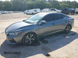 2021 Nissan Sentra SV с VIN 3N1AB8CV8MY303207, выставлен на аукционе Copart как лот 56038795 с пробегом 80 027 миль миль и Списание • Salvage title. История ставок и продаж доступна на DreamBid. Изображение 1.