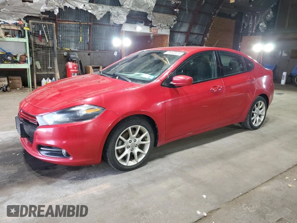 2013 Dodge Dart Rallye with VIN 1C3CDFBH6DD133789, listed as a Copart auction lot 78440674 with 192,221 mi miles and Clean Title. Bid and sale history available at carsss.com. Image 1.