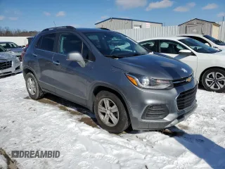 2020 Chevrolet Trax LT with VIN 3GNCJLSB3LL321930, listed as a Copart auction lot 46072075 with 25,620 mi miles and Salvage Title. Bid and sale history available at DreamBid. Image 4.