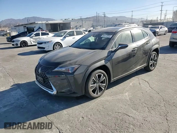 2024 Lexus UX with VIN JTHX6JBH4R2192156, listed as a Copart auction lot 84512994 with 3,320 mi miles and Salvage Title. Bid and sale history available at carsss.com. Image 12.