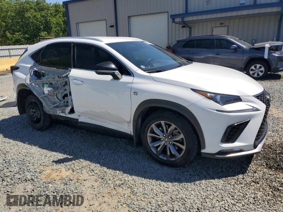 2020 Lexus NX 300 F Sport z VIN JTJJARBZ8L5005016, wystawiony jako Copart lot #53314025 z przebiegiem 93 850 mil mil oraz Szkoda całkowita • Salvage title. Historia ofert i sprzedaży dostępna na DreamBid. Obrazek 4.