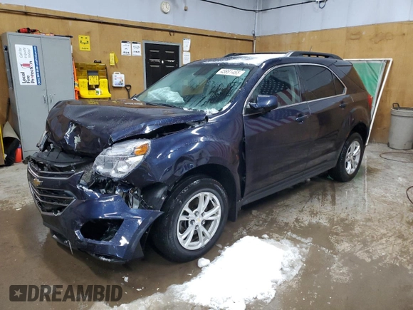 2017 Chevrolet Equinox LT with VIN 2GNALCEK4H1586653, listed as a Copart auction lot 45881465 with 111,142 mi miles and Clean Title. Bid and sale history available at DreamBid. Image 1.