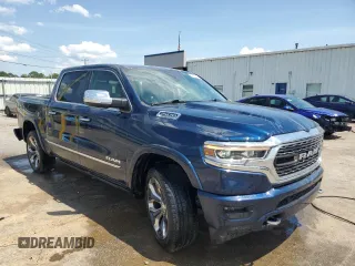 2020 Ram 1500 Limited z VIN 1C6RREHT1LN129498, wystawiony jako Copart lot #57706815 z przebiegiem 66 394 mil mil oraz Szkoda całkowita • Salvage title. Historia ofert i sprzedaży dostępna na DreamBid. Obrazek 4.