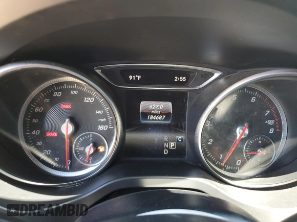 2018 Mercedes-Benz CLA with VIN WDDSJ4EB1JN535131, listed as a Copart auction lot 54118955 with 184,687 mi miles and Clean Title. Bid and sale history available at carsss.com. Image 9.