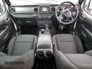 2021 Jeep Wrangler Unlimited Sport with VIN 1C4HJXKN5MW672852, listed as a Copart auction lot 86627194 with 66,727 mi miles and Salvage title. Bid and sale history available at DreamBid. Image 8.