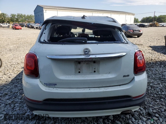 2016 FIAT 500X Easy with VIN ZFBCFYBT7GP377785, listed as a Copart auction lot 63908355 with 120,159 mi miles and Salvage title. Bid and sale history available at DreamBid. Image 6.