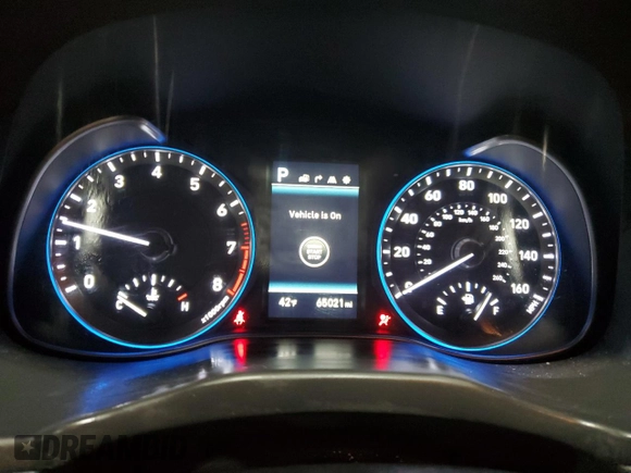 2019 Hyundai Kona Ultimate with VIN KM8K5CA54KU251357, listed as a Copart auction lot 48055745 with 65,021 mi miles and Salvage Title. Bid and sale history available at carsss.com. Image 9.