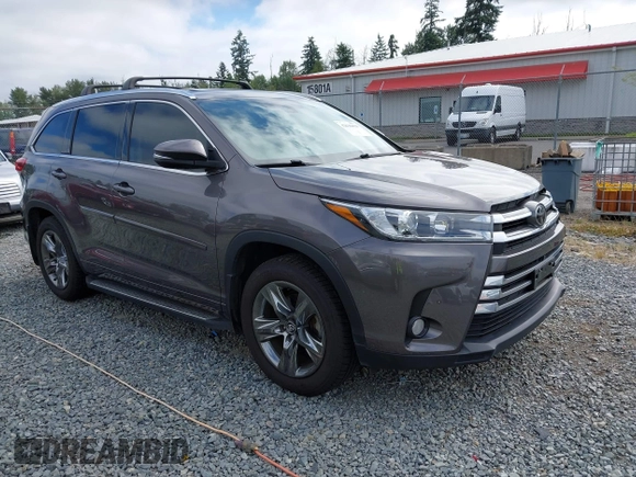 2017 Toyota Highlander Limited with VIN 5TDDZRFH8HS380934, listed as a IAAI auction lot 42630478 with 87,634 mi miles and . Bid and sale history available at DreamBid. Image 1.