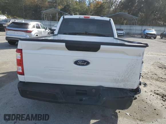2023 Ford F-150 XL with VIN 1FTMF1C55PKG16286, listed as a Copart auction lot 85083164 with Not Provided miles and Salvage Title. Bid and sale history available at carsss.com. Image 6.