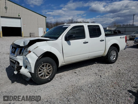 2016 Nissan Frontier SV with VIN 1N6AD0EV9GN796576, listed as a Copart auction lot 50412155 with 123,560 mi miles and Salvage title. Bid and sale history available at DreamBid. Image 1.