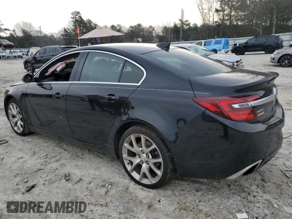 2016 Buick Regal GS with VIN 2G4GU5GX0G9134327, listed as a Copart auction lot 48791635 with 118,505 mi miles and Salvage Title. Bid and sale history available at carsss.com. Image 2.