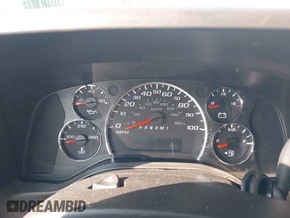 2015 Chevrolet Express Cargo with VIN 1GCWGFCF3F1160207, listed as a IAAI auction lot 42449151 with 171,155 mi miles and . Bid and sale history available at DreamBid. Image 7.