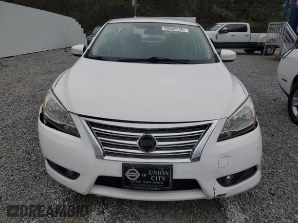 2015 Nissan Sentra SL with VIN 3N1AB7AP1FY291354, listed as a Copart auction lot 50562245 with 129,098 mi miles and Clean Title. Bid and sale history available at DreamBid. Image 5.