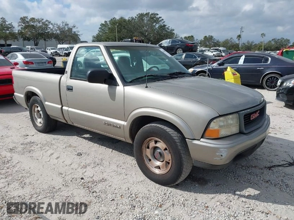 1999 GMC Sonoma with VIN 1GTCS144XX8502911, listed as a IAAI auction lot 41160683 with 119,776 mi miles. Bid and sale history available at carsss.com. Image 1.