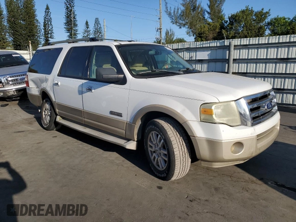 2007 Ford Expedition Max Eddie Bauer z VIN 1FMFK17557LA61750, wystawiony jako Copart lot #49538285 z przebiegiem 231 193 mil mil oraz Nie do naprawy • Non repairable. Historia ofert i sprzedaży dostępna na DreamBid. Obrazek 4.