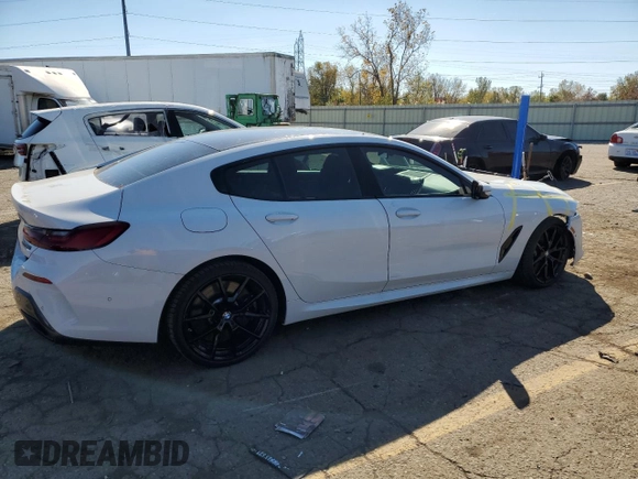 2020 BMW 8 Series M850i с VIN WBAGV8C09LCD92702, выставлен на аукционе Copart как лот 74740344 с пробегом 12 498 миль миль и Чистый • Clean title. История ставок и продаж доступна на DreamBid. Изображение 3.