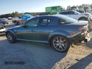 2008 Mazda RX-8 40th Anniversary Edition with VIN JM1FE173780216389, listed as a Copart auction lot 87790525 with 73,483 mi miles and Salvage Title. Bid and sale history available at carsss.com. Image 2.