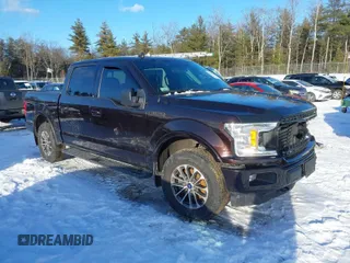 2018 Ford F-150 XL with VIN 1FTEW1EP0JFD90497, listed as a IAAI auction lot 41497618 with 80,622 mi miles. Bid and sale history available at carsss.com. Image 1.