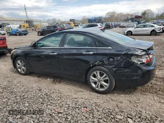 2013 Hyundai Sonata Limited with VIN 5NPEC4AC1DH674549, listed as a Copart auction lot 53017565 with 128,978 mi miles and Salvage Title. Bid and sale history available at carsss.com. Image 2.