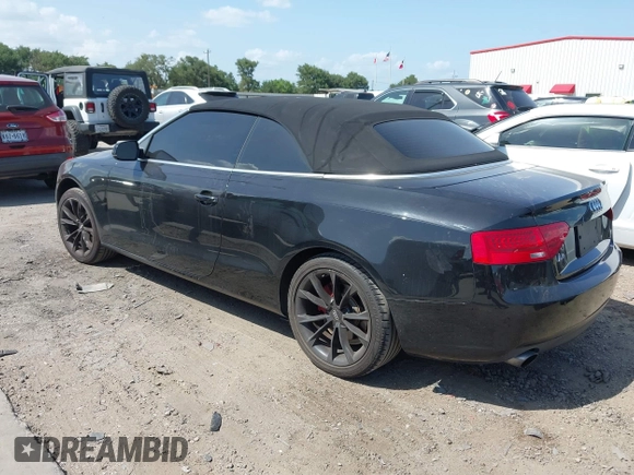 2014 Audi A5 Premium with VIN WAUAFAFH1EN003325, listed as a IAAI auction lot 42527376 with 72,644 mi miles and . Bid and sale history available at DreamBid. Image 3.
