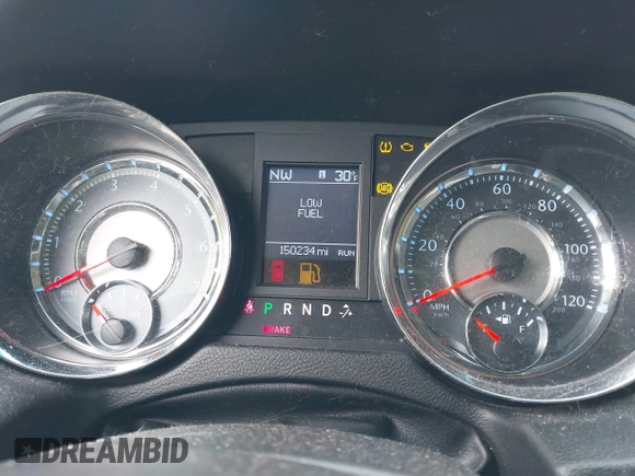 2013 Chrysler Town & Country Touring with VIN 2C4RC1BGXDR613852, listed as a IAAI auction lot 40973841 with 150,234 mi miles. Bid and sale history available at carsss.com. Image 7.