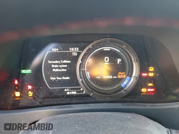 2024 Lexus UX 250h F Sport z VIN JTHR6JBHXR2167156, wystawiony jako Copart lot #41982305 z przebiegiem 35 402 mil mil oraz Szkoda całkowita • Salvage title. Historia ofert i sprzedaży dostępna na DreamBid. Obrazek 9.