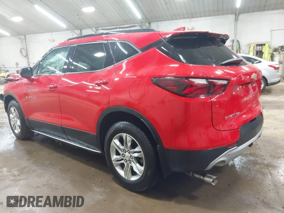 2022 Chevrolet Blazer LT z VIN 3GNKBJR44NS204676, wystawiony jako IAAI lot #42227459 z przebiegiem 32 683 mil mil oraz . Historia ofert i sprzedaży dostępna na DreamBid. Obrazek 3.