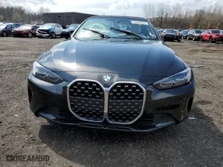 2022 BMW 4 Series 430i with VIN WBA23AT02NCH83569, listed as a Copart auction lot 53329575 with 0 mi miles and Salvage Title. Bid and sale history available at carsss.com. Image 5.