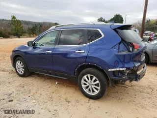 2017 Nissan Rogue SV with VIN 5N1AT2MV1HC798785, listed as a Copart auction lot 49837985 with 82,086 mi miles and Salvage Title. Bid and sale history available at carsss.com. Image 2.
